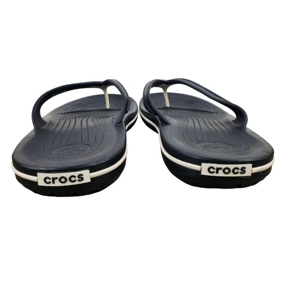 CROCS Men's Black Crocband Flip Size 11 - Picture 6 of 6